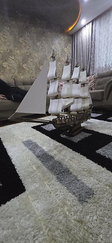 İdman və istirahət: Böyük ölçülü dekorativ yelkənli gəmi maketi - Material: taxta karkas — 2