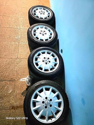 15 təkər: Disk təkər Mercedes-Benz 205 / 60 / R 15, 5 Boltlu — 2