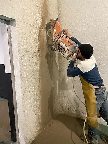 Beton kəsən beton deşən karotçu Beton Kəsmə Deşmə Xidməti beton kesimi — 8