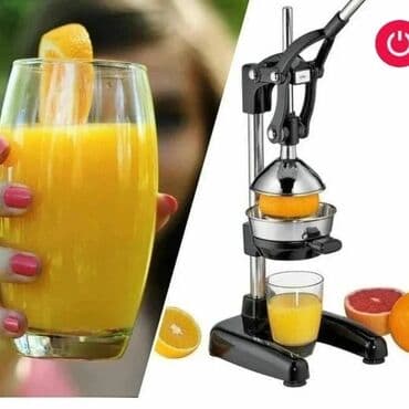 şüşə banka istehsalı: Nar və portağal sıxan aparat 🔺 material: Paslanmaz polad 🔺istifadəsi — 1