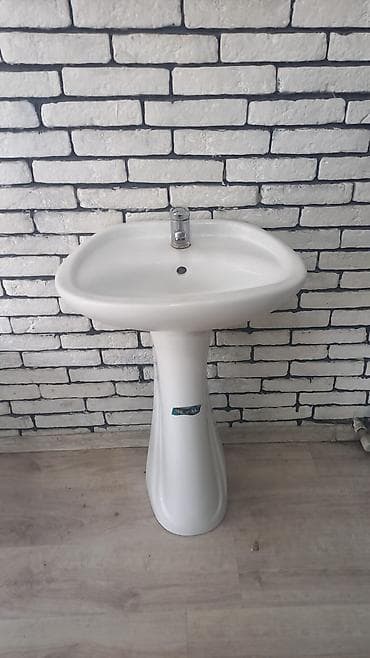 тюлпан: Ayaqüstü lavabo – SEYAL - Material: sanitar porselen - Rəng: ağ - — 3