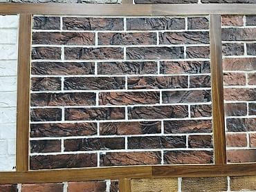 Dekorativ divar örtüyü – “kərpic/daş fakturalı” panellər - Material