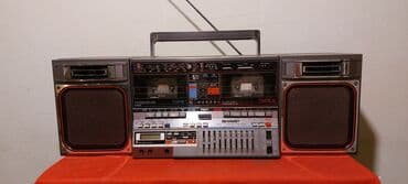 Dinamiklər və kolonkalar: 1980-ci illərin SHARP GF 800, modeli, bütün funksiyalar işləkdi, ideal — 2