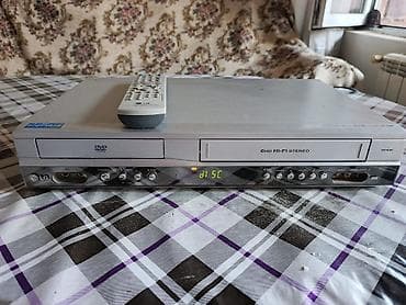 kaset dvd: LG DVD/VHS kombi pleyer – 6 Head Hi‑Fi Stereo, Karaoke dəstəyi ilə — 4