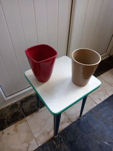 питомник растений в баку: Müxtəlif dibçəklər Narıncı-yaşıl dibçəklər, 4 — 7