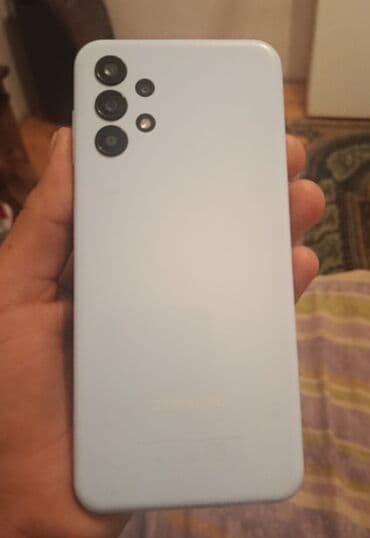 telefon samsunq: Samsung Galaxy A13, 64 GB, rəng - Göy, Barmaq izi — 2