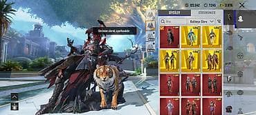 PUBG Mobile hesabı – yüksək səviyyəli, zəngin kolleksiya ferrari var