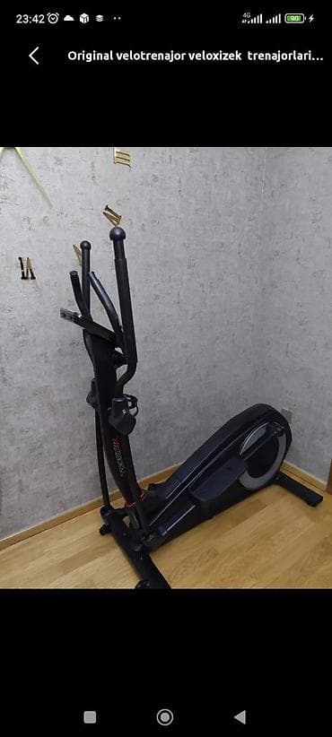 Elliptik velotrenajor – evdə kardio və tam bədən məşqi üçün — 1