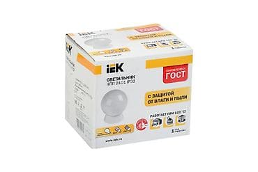 IEK NPP 9101 IP33 işıqlandırma armaturu - Korpus: dairəvi şüşə