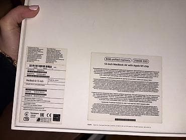 apple pencil: Apple MacBook, 13.3 ", Apple M1, 256 GB — 2