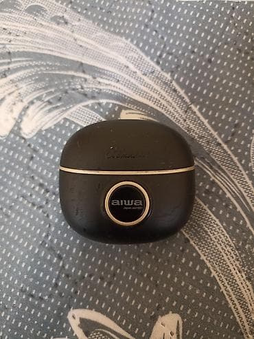 android 14 tv box: İşlənmiş Simsiz (Bluetooth) Qulaqcıqlar, Aiwa, rəng - Qara — 2