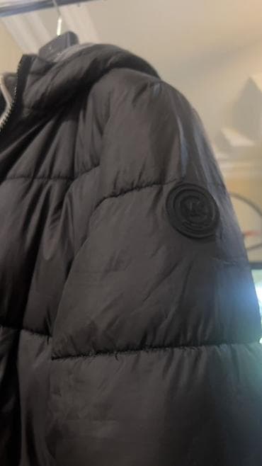crop geyim: Michael Kors kişi qış gödəkçəsi - Rəng: qara, içlikdə boz rəngli — 3