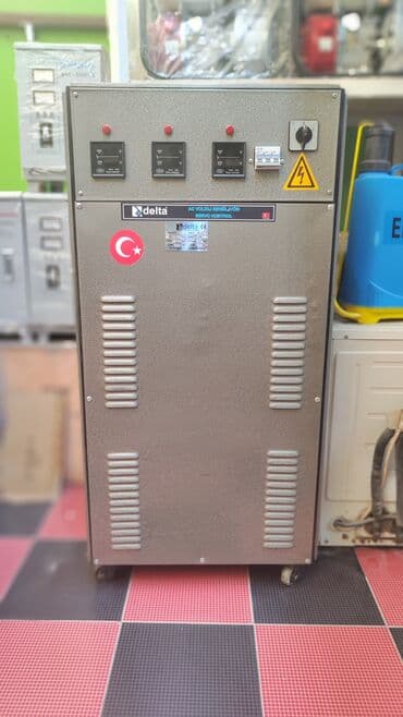 delta: Yeni, Sənaye üçün, 3 faza, Gərginliy stabilizatoru, Digər gərginlik, Rayonlara çatdırılma, Pulsuz çatdırılma, Kredit yoxdur — 1