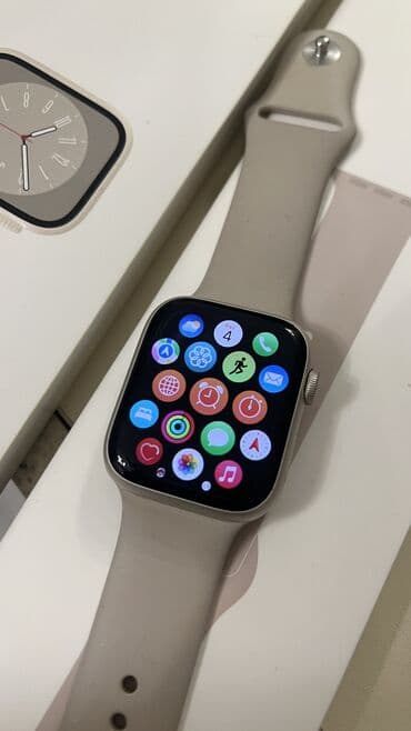 apple watch ultra: İşlənmiş, Smart saat, Apple, Suya davamlı, rəng - Bej — 4