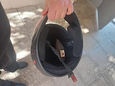 Moto geyim: Motosiklet üçün tam üzlü kaska - Rəng/üzlük: mat qara fon üzərində — 3
