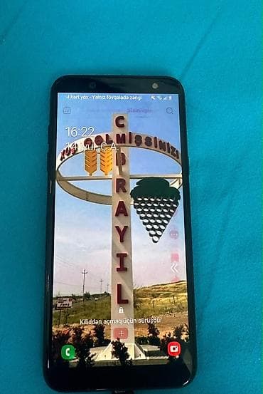 Samsung Galaxy A6, 32 GB, rəng - Qara, Barmaq izi