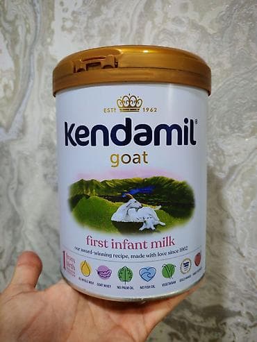 yumurta mayalı: Kendamil Goat – First Infant Milk (körpələr üçün keçi südü əsaslı — 1