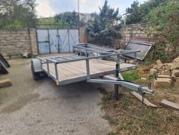 дом на колёсах: Yük daşıma üçün qoşqu (treyler) Texpasportu var - Geniş ölçülü açıq — 2