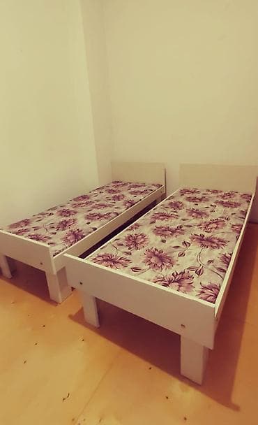 Təknəfərlik çarpayı, Matras ilə, Siyirməsiz