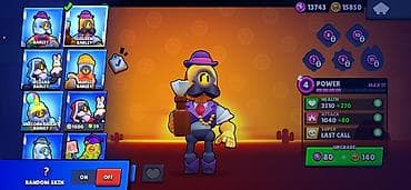 şexsi eşyalar: Brawl Stars oyun hesabı Əsas xüsusiyyətlər: - Kofeletilmiş profil: 14 — 5