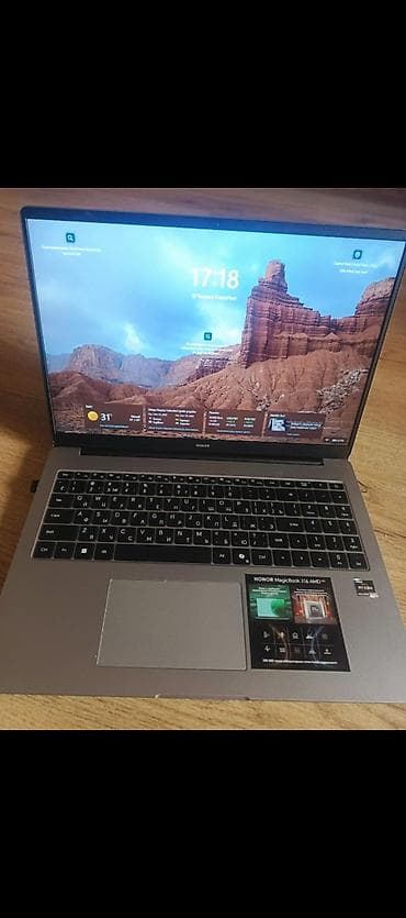 Elektronika: HONOR MagicBook X16 AMD noutbuku - 16 düymlük geniş ekran, nazik — 2