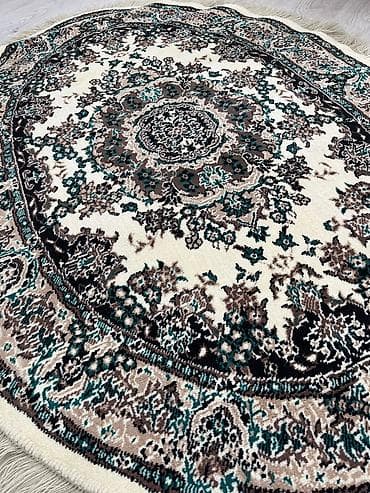 kahı: Oval xalça 142×102sm Irandan alinib yenidir - Forma: oval - Rəng — 2
