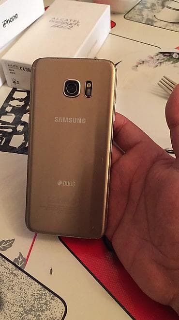 hard disk təmiri: Samsung Galaxy S7 Edge, rəng - Qızılı — 2