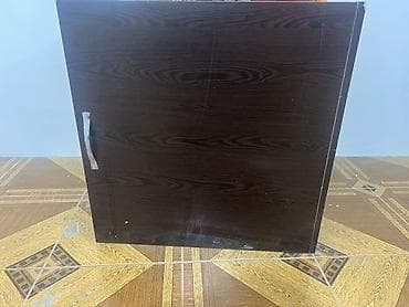 manqal şişi: Mebel dolab 3 ədəd – tünd qəhvəyi rəng, dikdörtəbə formalı, yan — 2