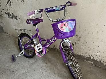 Uşaq üçün elektrik maşınları: İki təkərli Uşaq velosipedi 16", sürətlərin sayı: 1 — 2