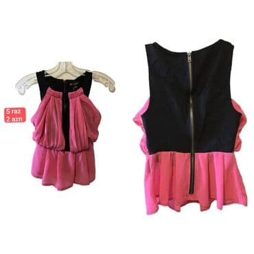 ketan dest: Qadın geyimləri dəsti – müxtəlif ölçülər 1) Qara bluz - Brend: Amisu — 22