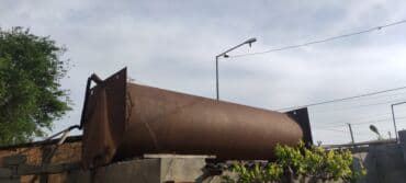 бочка 10 тонн: Bak, Metal, 10000 l l, İşlənmiş, Ünvandan götürmə — 2