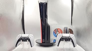 playstation 5 slim 2 el: PlayStation 5 Pro 4 TB SSD oyun konsolu – diskli versiya — 5