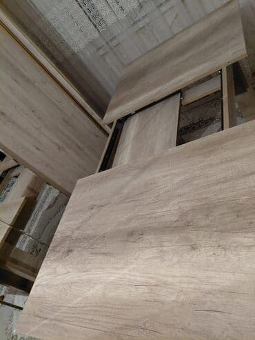 Masalar: Qonaq masası, Yeni, Açılan, Laminat, Dördbucaq masa — 4