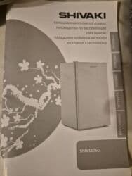 Plitələr və bişirmə panelləri: İşlənmiş Mini Shivaki Soyuducu Satılır, rəng - Ağ — 5