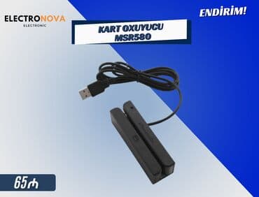 Kart Oxuyucu – MSR580 Bank kartları, bonus və üzvlük kartları üçün