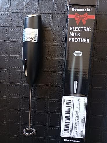 Heamantol Electric Milk Frother – batareya ilə işləyən südlü köpük