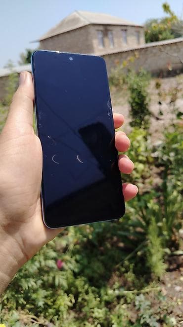 balaca telefon: Redmi Note 12, 128 GB, rəng - Mavi, Barmaq izi — 2