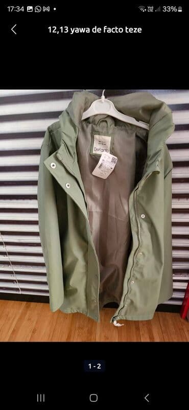 Праздничные костюмы: DeFacto uşaq/körpə üçün yağışlıq-jaket - Yaş: 12–13 (etiketdə 152–158 — 1