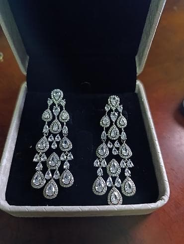 yuxuda sirga: Sırğa, Chopard, Gümüş — 6