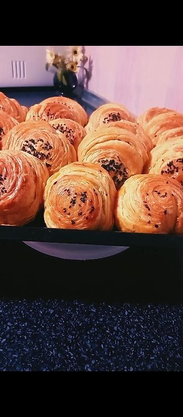 findiq ləpəsi: Məhsul: Evdə hazırlanan şirniyyat müşdərinin istəyə uyğun yağla — 2