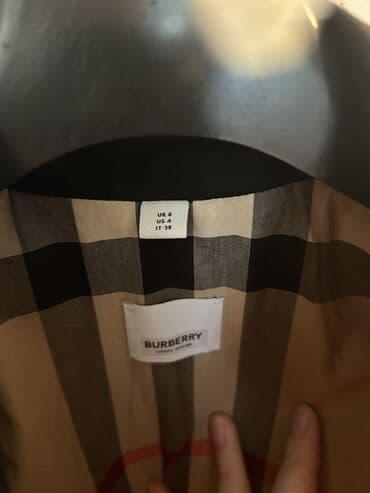 Baş geyimləri: Plaş, Burberry, M, rəng - Qara — 6