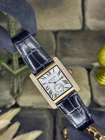 saat qızıl: Qol saatı, Cartier, rəng - Qızılı — 2