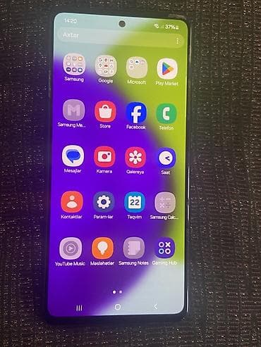 a 52 plata: Samsung Galaxy A52, rəng - Qara, Barmaq izi — 1