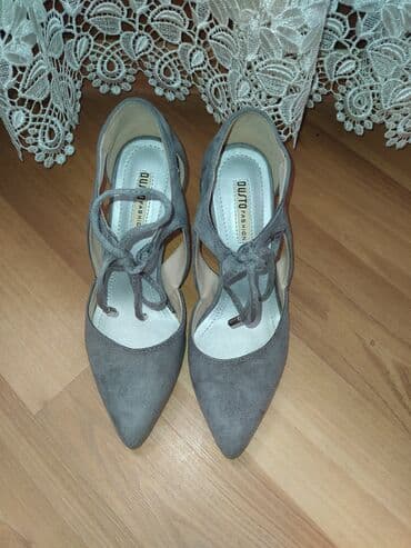 Tuflilər, Ölçü: 35, rəng - Boz, Yeni