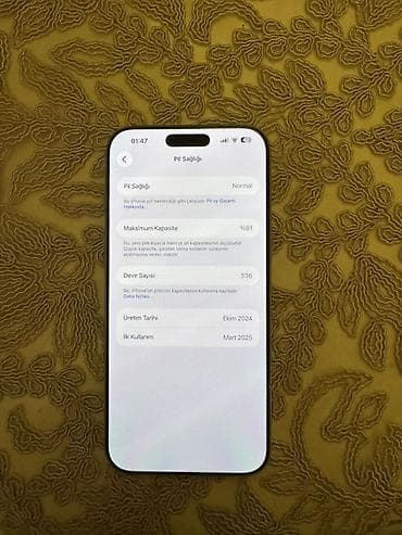 white: IPhone 16 Pro Max, 256 GB, White Titanium — 5