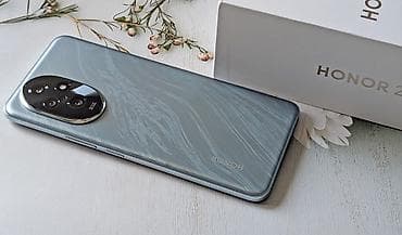 honor saat: Honor 200 Pro, 512 GB, rəng - Göy, Barmaq izi, İki sim kartlı, Face ID — 3
