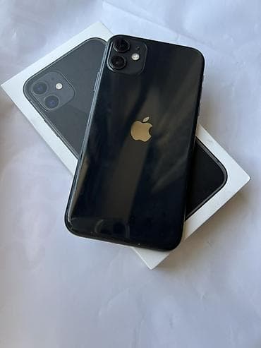 IPhone 11, 128 GB, Qara, Face ID lalafo.az -da IPhone 11, 128 GB, Qara, Face ID