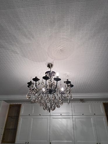 online xalca satisi: Çılçıraq, 10 və daha çox lampa, Metal — 2