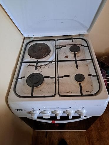 qaz peci irsad: Qarışıq sobası Ayrıca dayanan, 4 gözlü, Yeni — 4