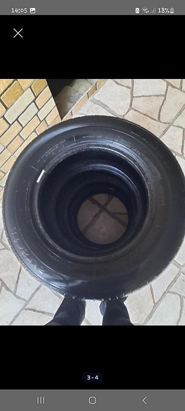 13 diskler: İşlənmiş Şin Lassa 175 / 70 / R 13 — 2